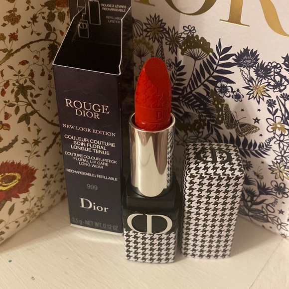 Dior Other - 💋💋💄Host Pick!!Rouge Dior New Look Packaging in Shade 999 Velvet